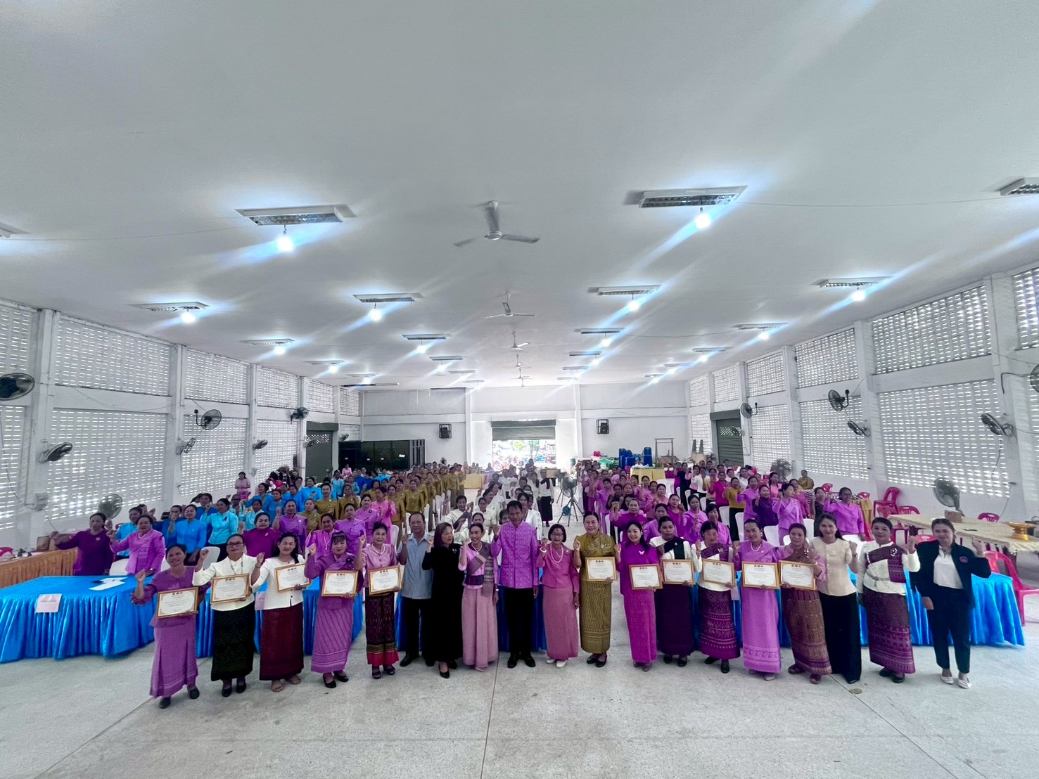 พช.แกดำ​ จังหวัดมหจังหวัดมหาสารคาม จัดทำโครงการ "พลังสตรี พัฒนาชีวี สตรีแกดำ"